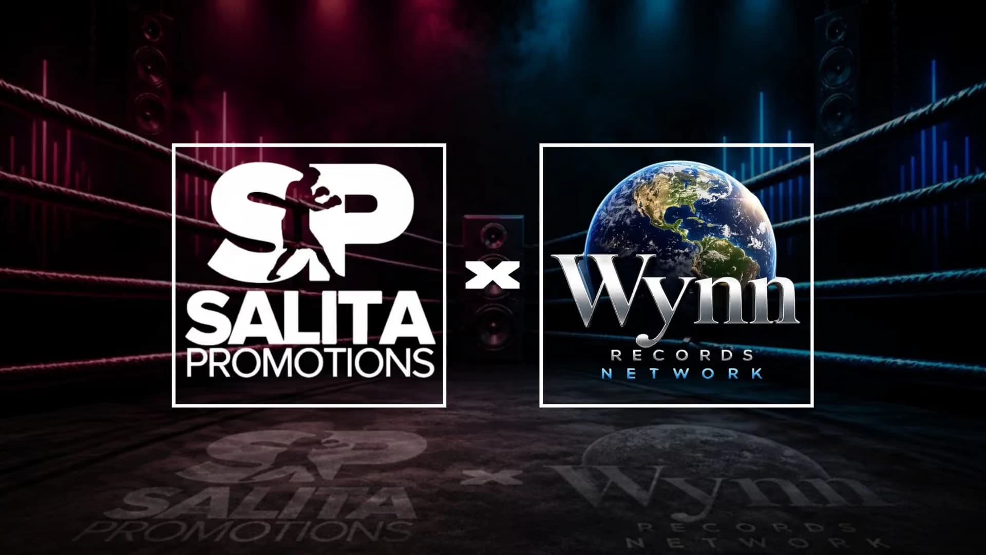 Salita Promotions and Wynn Records partnership announcement banner